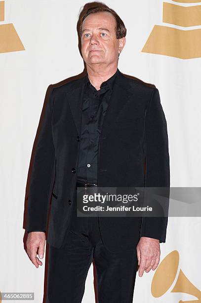 Ralf Hutter Kraftwerk attends the GRAMMY Foundation's Special Merit Awards ceremony at The Wilshire Ebell Theatre on January 25, 2014 in Los Angeles,...
