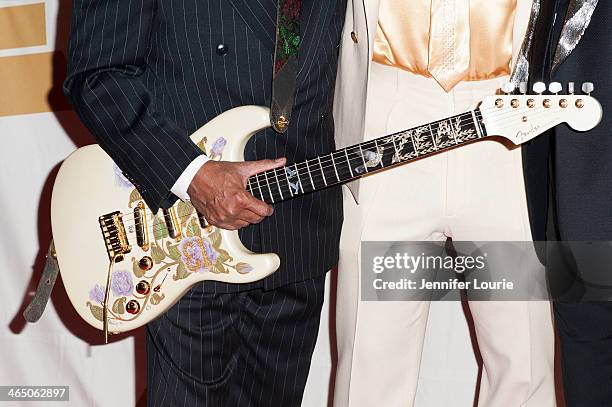 Ernie Isley , Chris Jasper, and Ronald Isley of the Isley Brothers attend the GRAMMY Foundation's Special Merit Awards ceremony at The Wilshire Ebell...