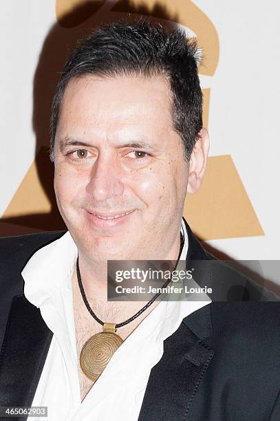 Andrea Morricone representing Ennio Morricone for the Trustee Award attends the GRAMMY Foundation's Special Merit Awards ceremony at The Wilshire...