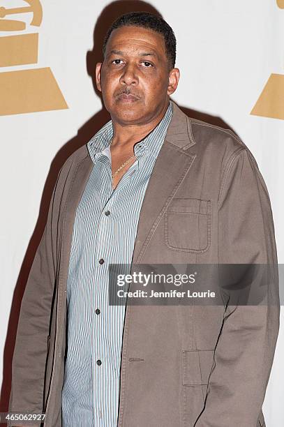 Michael Vital representing Clifton Chenier for the Lifetime Achievement Award attends the GRAMMY Foundation's Special Merit Awards ceremony at The...
