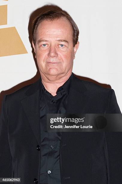 Ralf Hutter Kraftwerk attends the GRAMMY Foundation's Special Merit Awards ceremony at The Wilshire Ebell Theatre on January 25, 2014 in Los Angeles,...