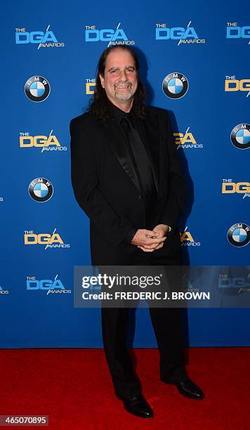 Director of the 67th Annual Tony Awards Glenn Weiss arrives on the red carpet for the 66th Annual Directors Guild of America Awards January 25, 2014...