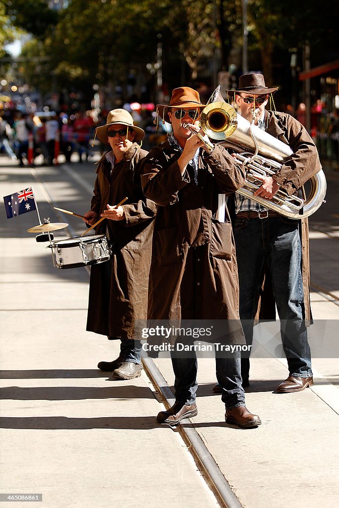 Australia Day In Melbourne