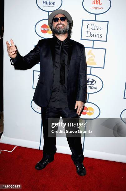 Mr Brainwash attends the 56th annual GRAMMY Awards Pre-GRAMMY Gala and Salute to Industry Icons honoring Lucian Grainge at The Beverly Hilton on...