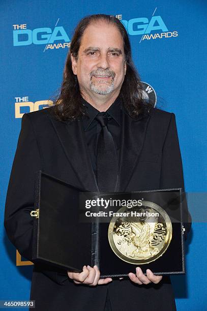 Director Glenn Weiss, winner of the Outstanding Directorial Achievement in Variety/Talk/News Sports - Specials for "The 67th Annual Tony Awards,"...