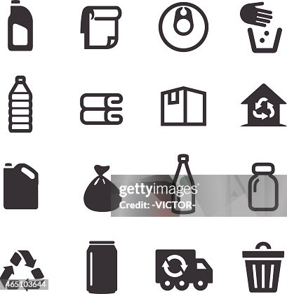 Recycling Icons - Acme Series Recycling Icons - Acme Series