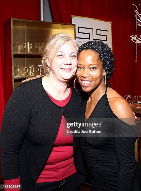 Actress Regina King attends the GRAMMY Gift Lounge during the 56th Grammy Awards at Staples Center on January 25, 2014 in Los Angeles, California.