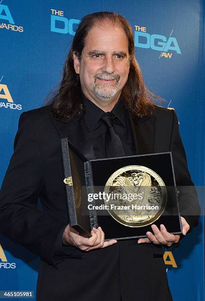 Director Glenn Weiss, winner of the Outstanding Directorial Achievement in Variety/Talk/News Sports - Specials for "The 67th Annual Tony...