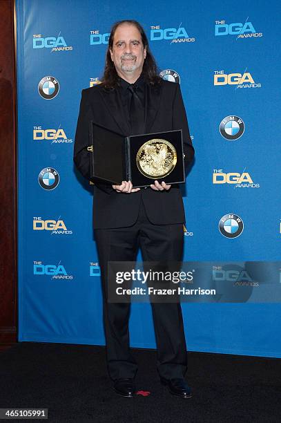 Director Glenn Weiss, winner of the Outstanding Directorial Achievement in Variety/Talk/News Sports - Specials for "The 67th Annual Tony...