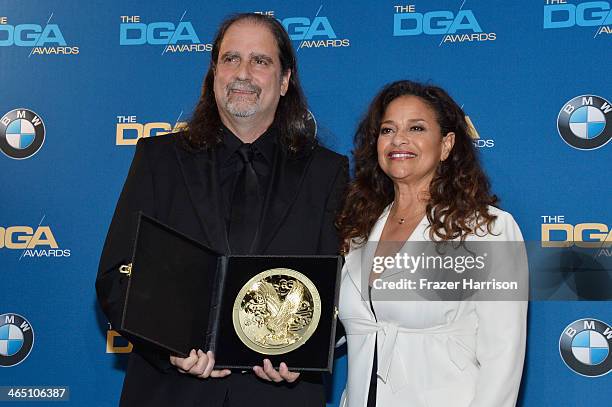 Director Glenn Weiss , winner of the Outstanding Directorial Achievement in Variety/Talk/News Sports - Specials for "The 67th Annual Tony Awards,"...