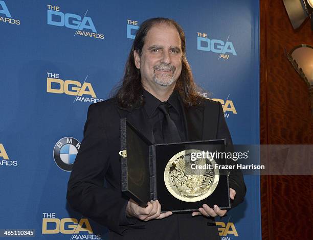 Director Glenn Weiss, winner of the Outstanding Directorial Achievement in Variety/Talk/News Sports - Specials for "The 67th Annual Tony Awards,"...