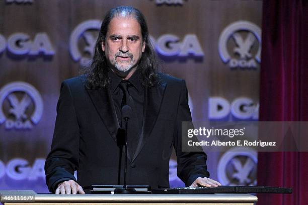 Director Glenn Weiss accepts the Variety/Talk/News/Sport - Specials DGA Award for The 67th Annual Tony Awards onstage at the 66th Annual Directors...