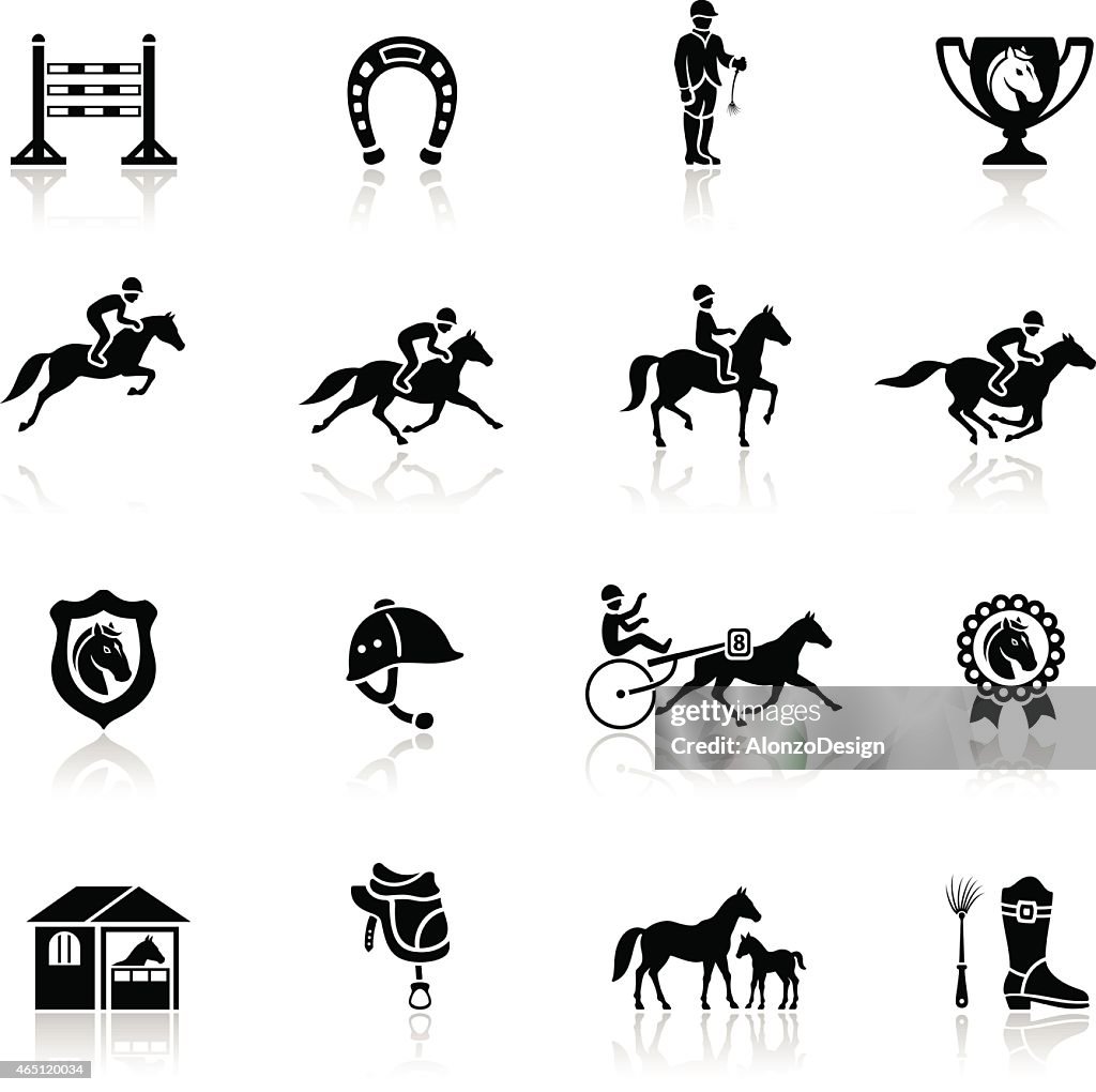 Icono de carreras de caballos