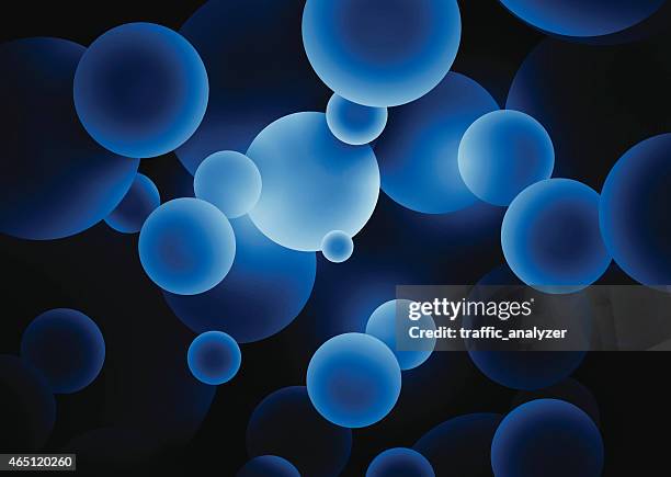 virus background - ebola virus particles stock illustrations