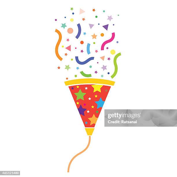 ilustraciones, imágenes clip art, dibujos animados e iconos de stock de fiesta popper - galletas de navidad