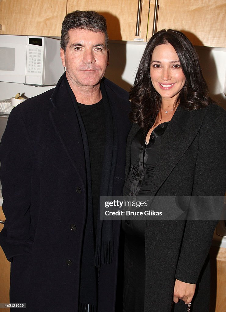 Celebrities Visit Broadway - January 25, 2014