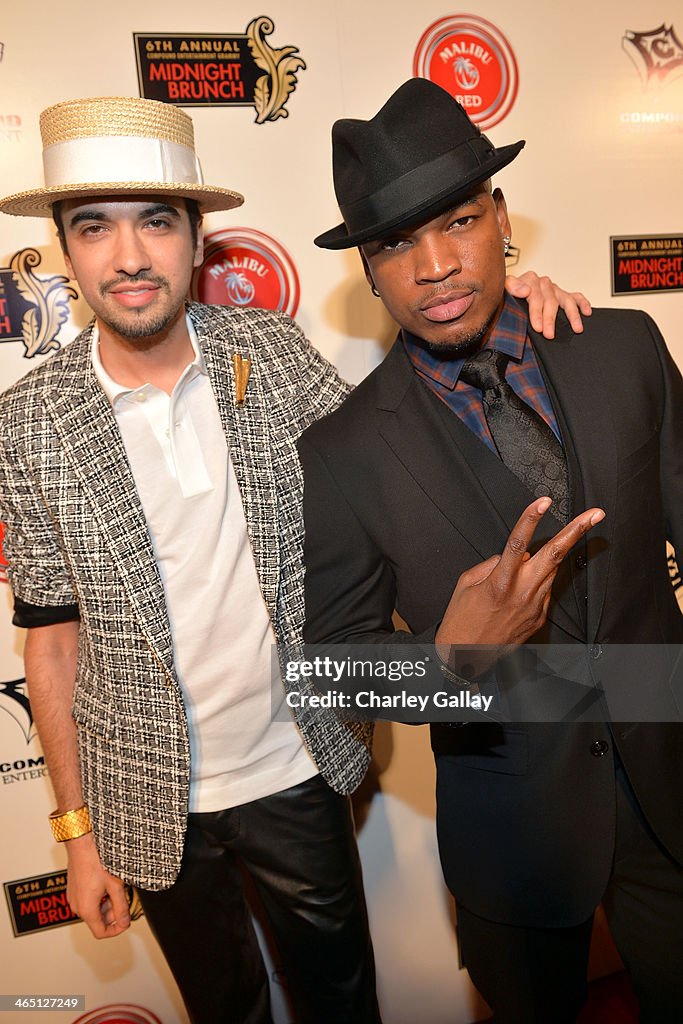 Award Winning R&B Recording Artist Ne-Yo And Malibu Red Host The Annual Midnight Grammy Brunch At Lure Nightclub