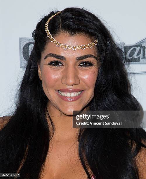 Reality tv personality Asa Soltan Rahmati attends Jason Of Beverly Hills' Pre-GRAMMY cocktail hour and salute to fashion icon David Thomas' Gentleman...