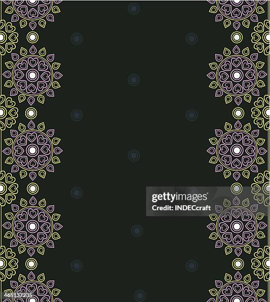 seamless design with copy space - sari stock illustrations
