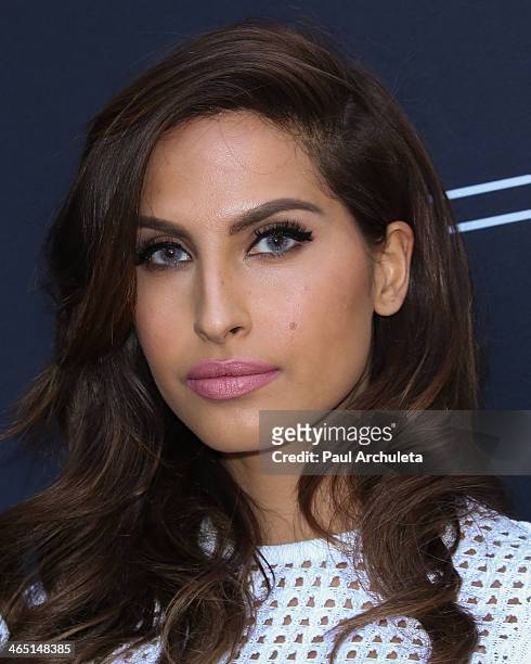 Recording Artist Snoh Aalegra attends the Roc Nation pre-Grammy brunch on January 25, 2014 in Los Angeles, California.
