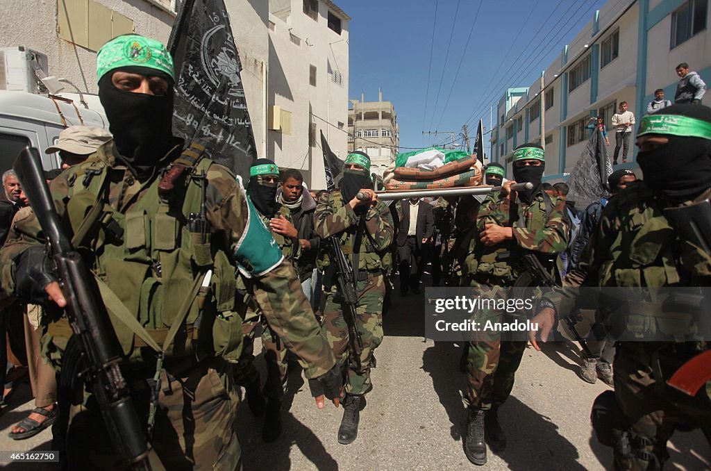 Funeral ceremony of Hamas co-founder Hassanat