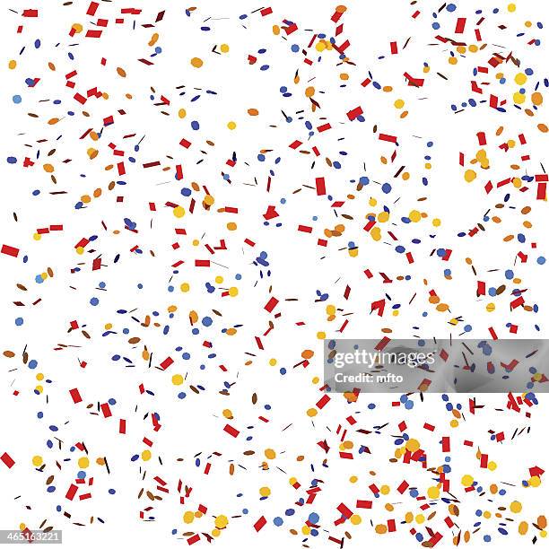 confetti - falling confetti stock illustrations
