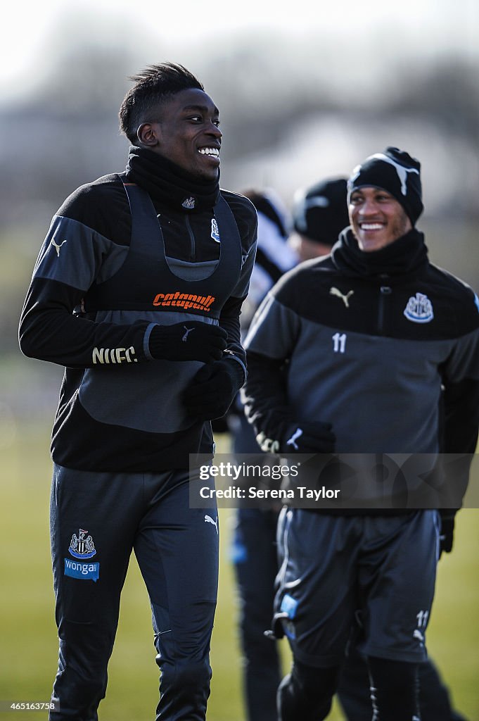 Newcastle United  Training Session