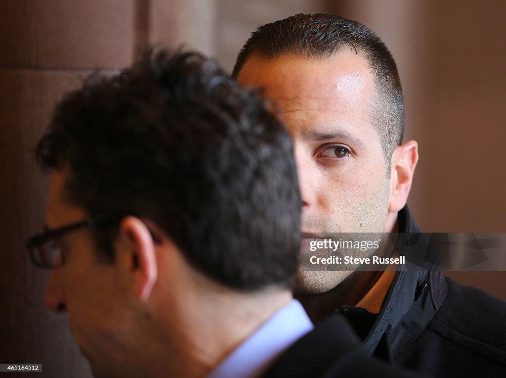 Sandro Lisi During Extortion Trial Related To The Rob Ford Crack Video