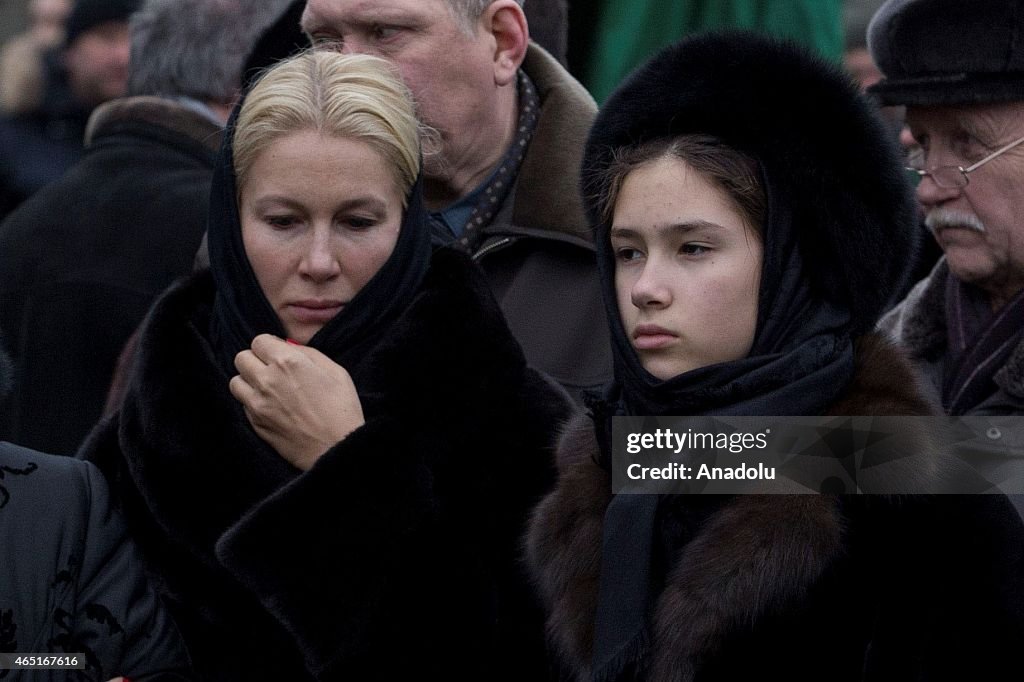 Funeral of Boris Nemtsov in Moscow