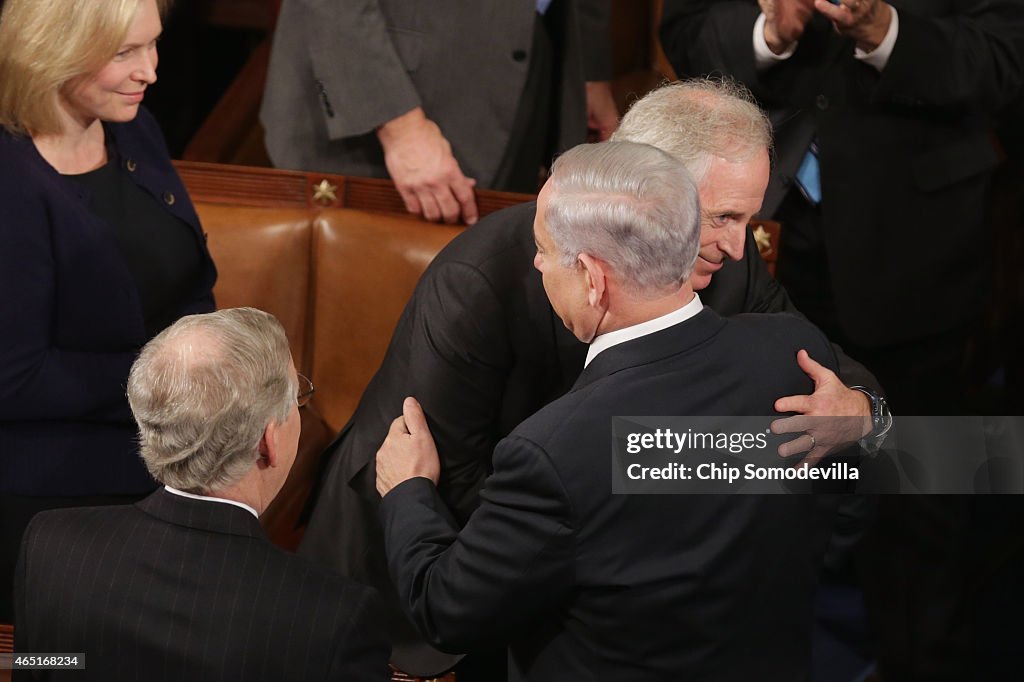 Israeli PM Netanyahu Addresses Joint Meeting Of Congress