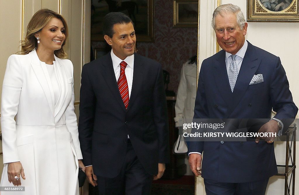 BRITAIN-MEXICO-DIPLOMACY-ROYALS