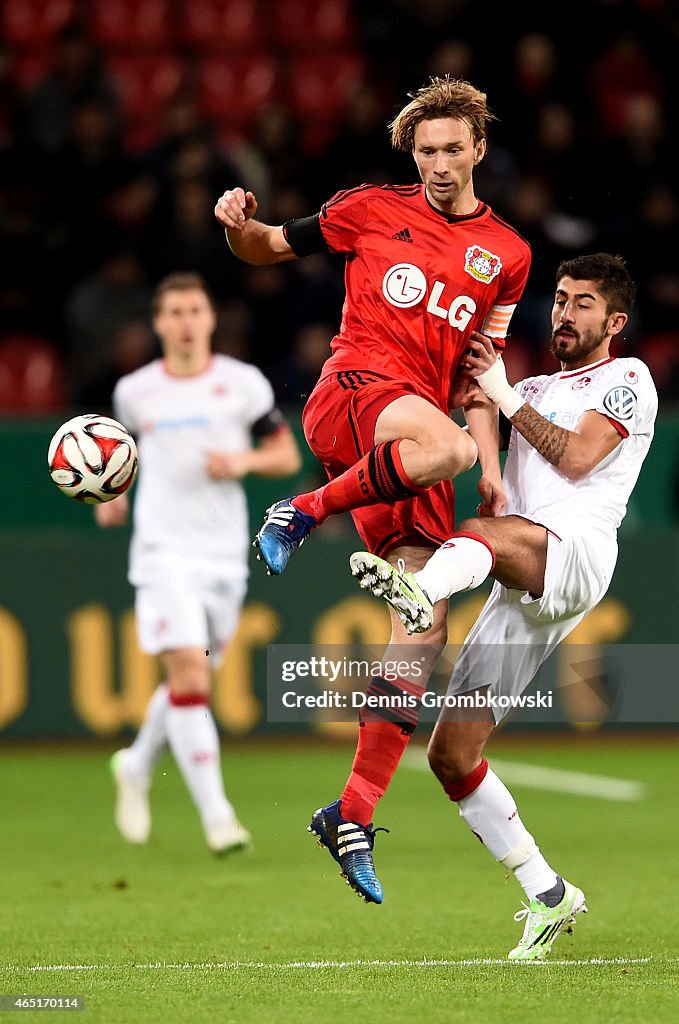 Bayer Leverkusen v 1. FC Kaiserslautern - DFB Cup