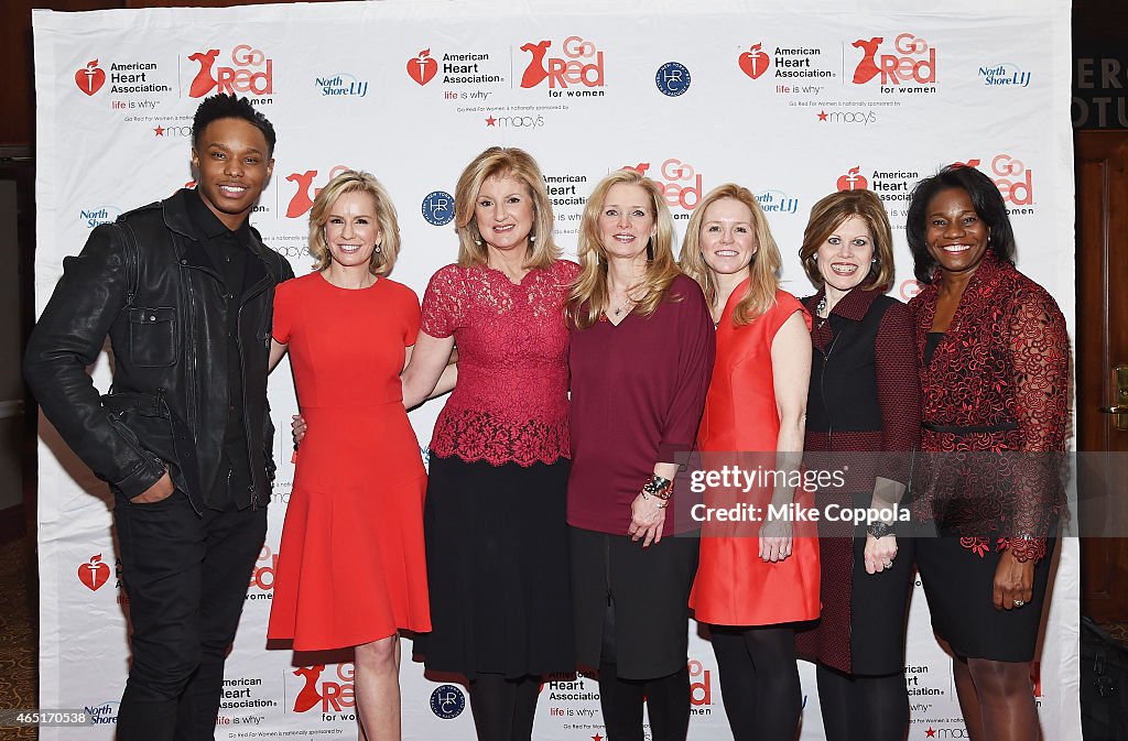 2015 American Heart Association Go Red For Women Luncheon