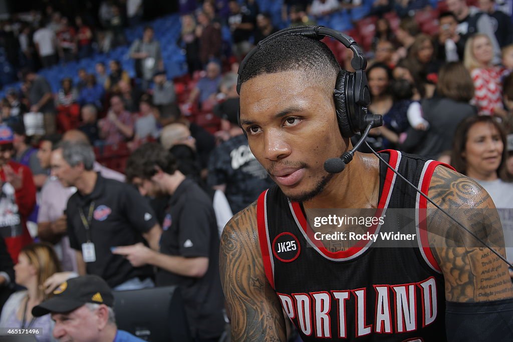 Portland Trail Blazers v Sacramento Kings