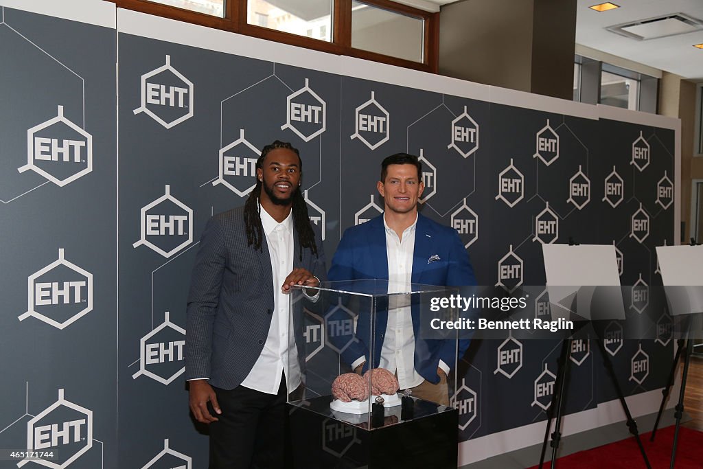 Steve Weatherford And Sidney Rice Make A Donation In Honor Of Brain Injury Awareness Month