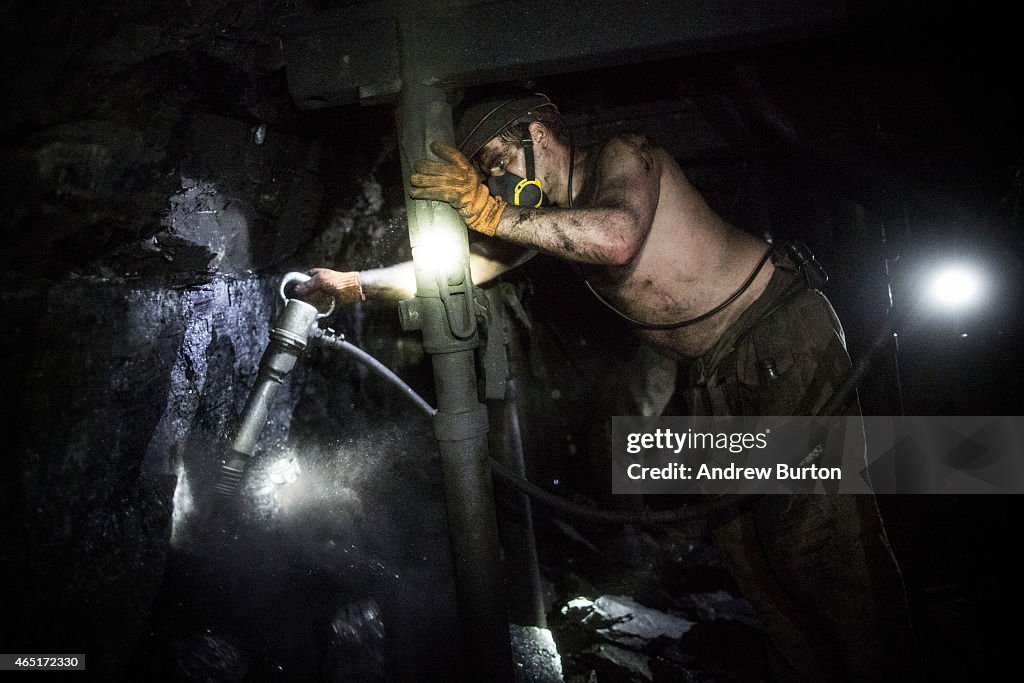 Ukrainian Coal Mines Continue To Operate Despite Conflict