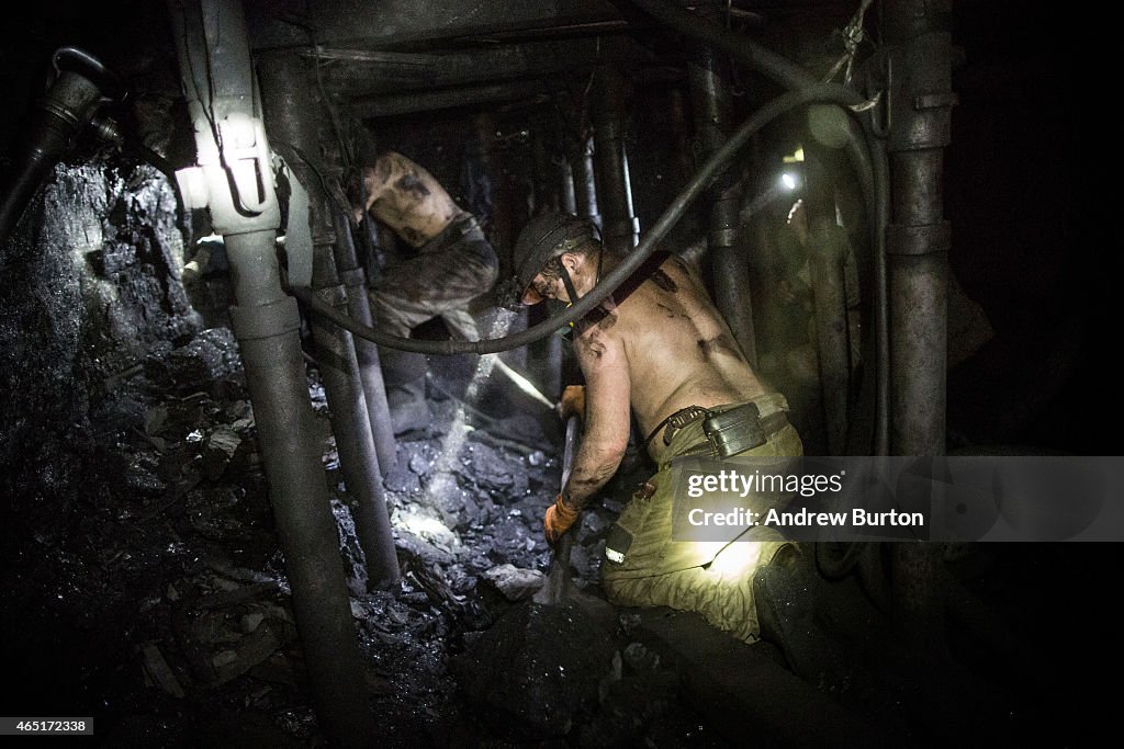 Ukrainian Coal Mines Continue To Operate Despite Conflict