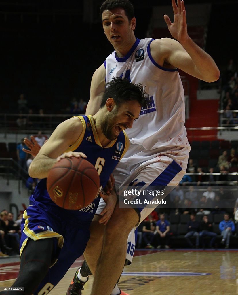 Zenit v Khimki: Eurocup Basketball