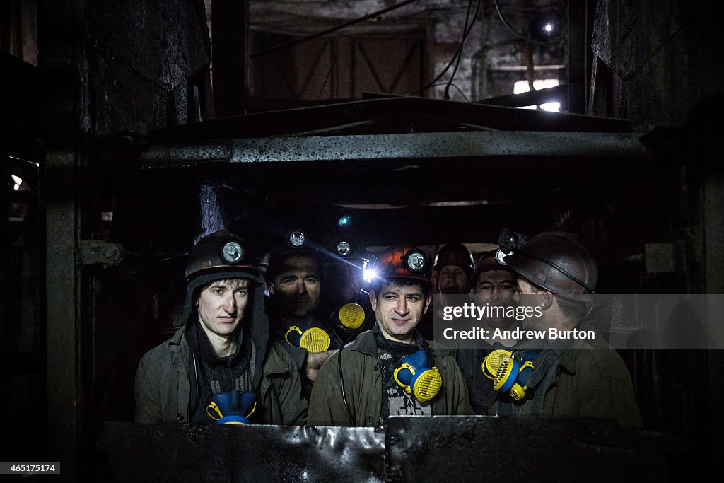 Ukrainian Coal Mines Continue To Operate Despite Conflict