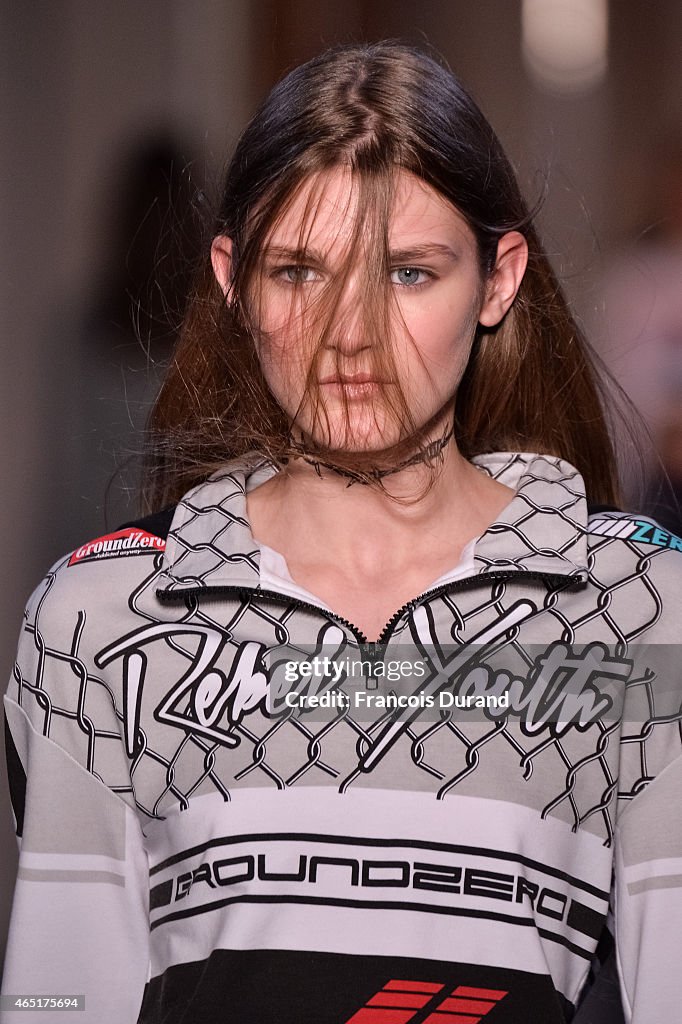 Ground Zero : Runway - Paris Fashion Week Womenswear Fall/Winter 2015/2016