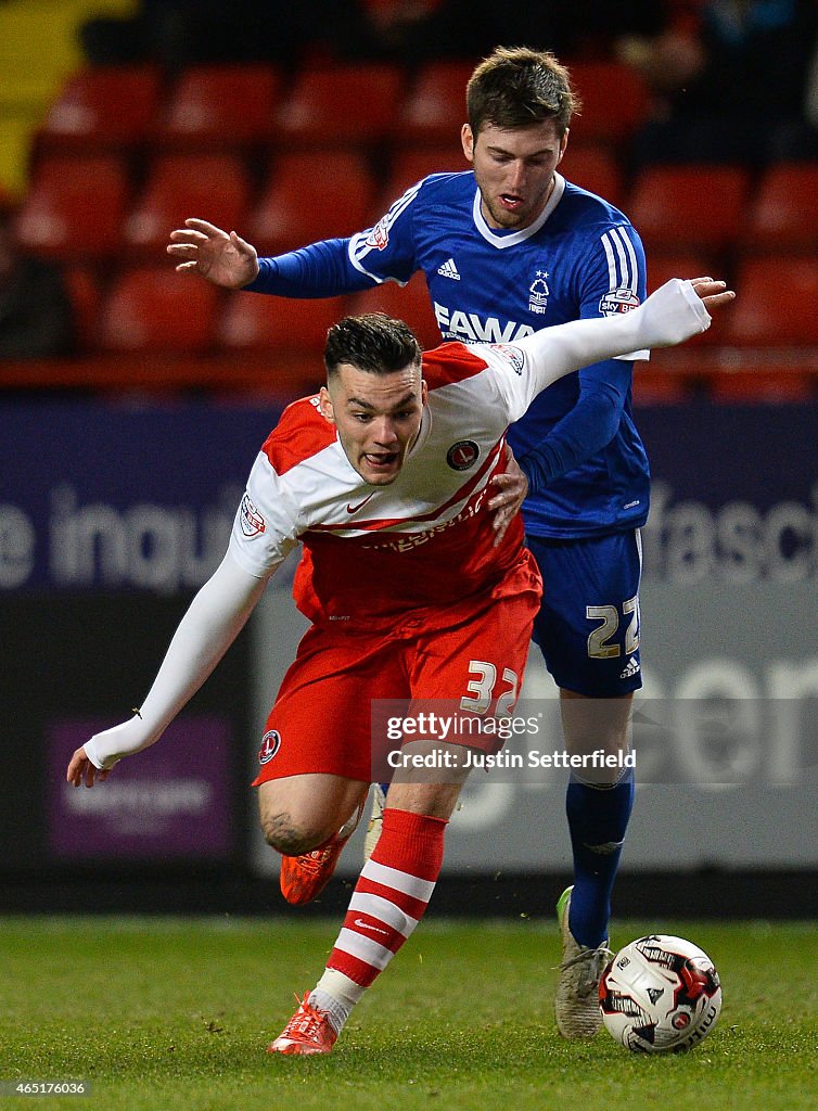 Charlton Athletic v Nottingham Forest - Sky Bet Championship