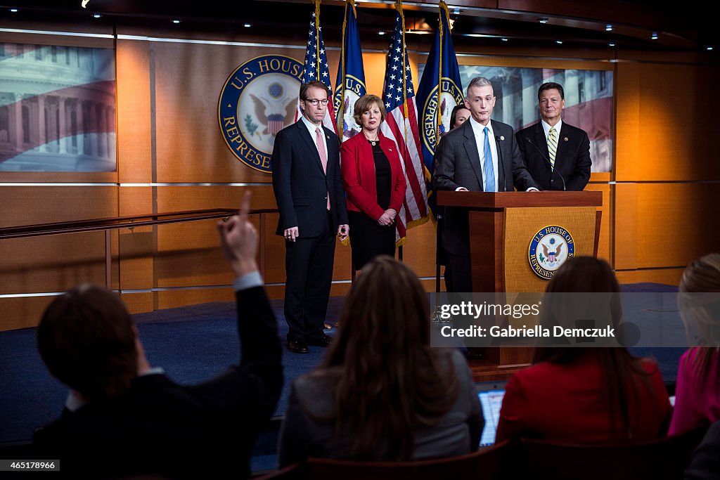 Select Cmte On Benghazi Holds Press Briefing On Hillary Clinton Emails