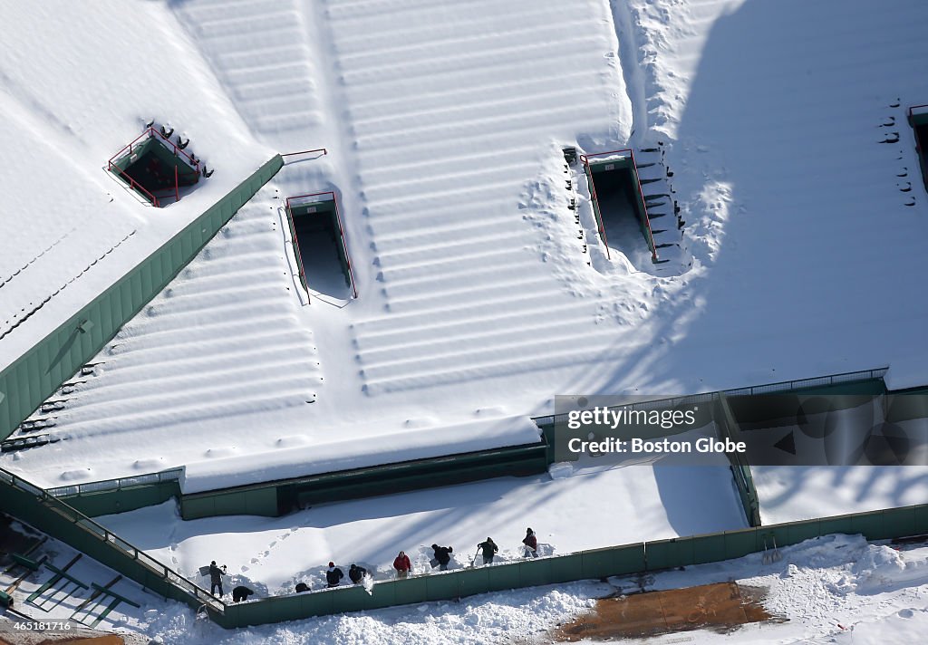 Thick Ice Reported Off Coastal Communities In MA