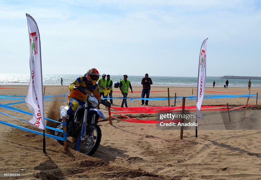 'Enduro d'Agadir' motorcycle race being held in Morocco