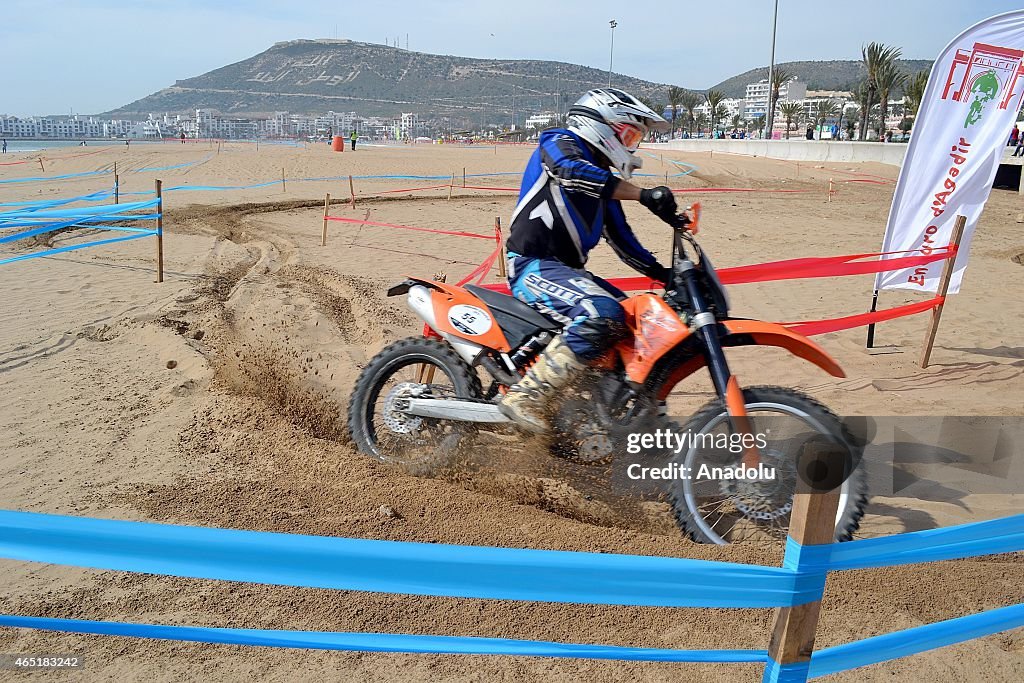 'Enduro d'Agadir' motorcycle race being held in Morocco