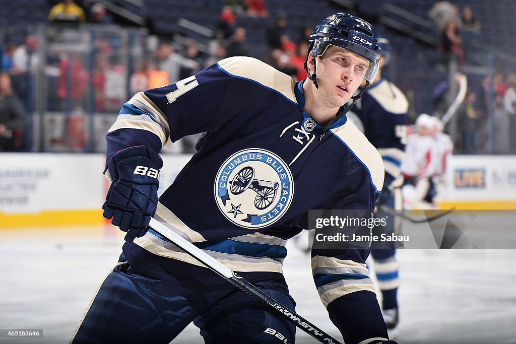 Washington Capitals v Columbus Blue Jackets