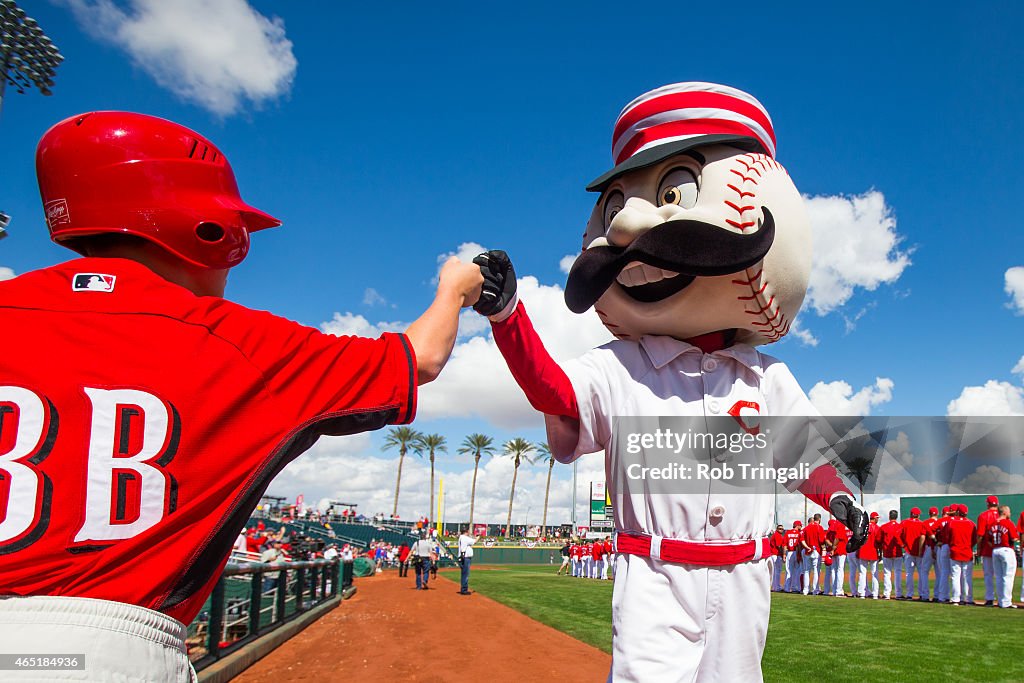 Cleveland Indians v Cincinnati Reds