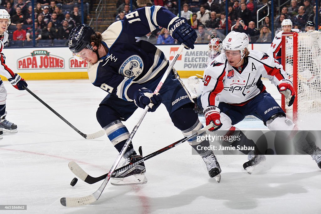 Washington Capitals v Columbus Blue Jackets