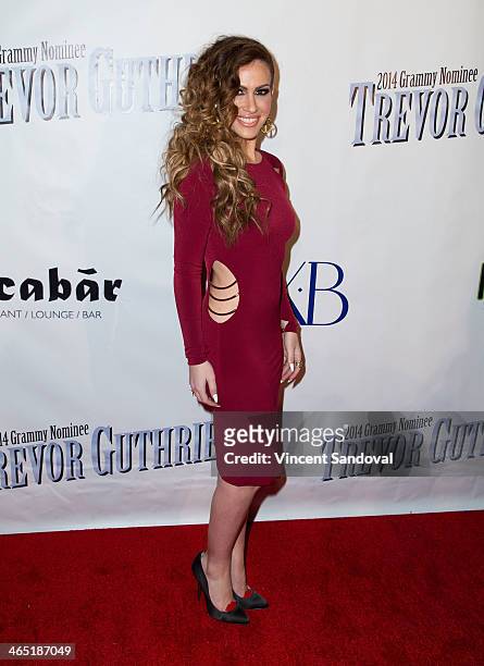 Singer Kimberly Cole attends the Pre-Grammy Celebration Party for Trevor Guthrie on January 25, 2014 in Los Angeles, California.