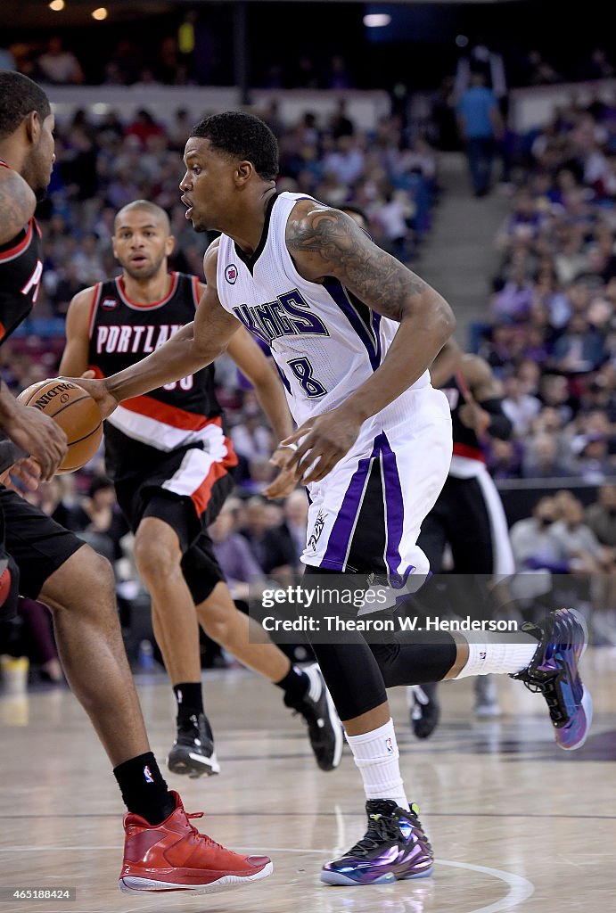 Portland Trail Blazers v Sacramento Kings